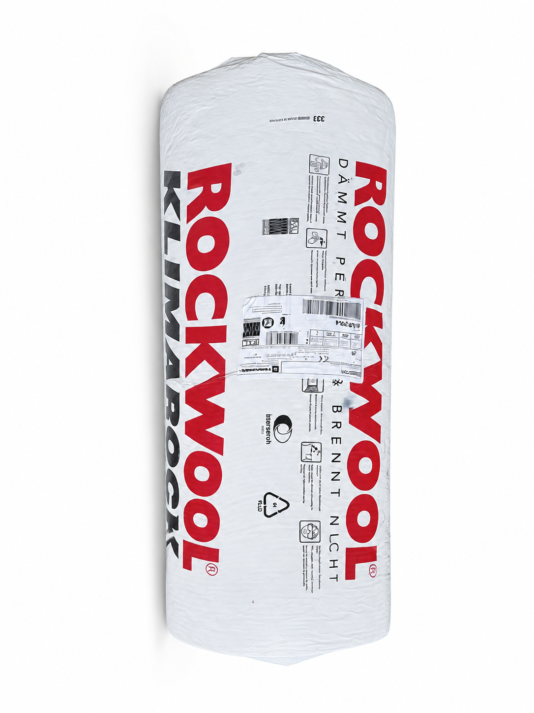 ROCKWOOL Klimarock Lamellenmatte – aluminiumkaschiert